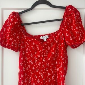 & Other Stories Red Dress